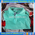 men collar and round neck T-shirt thailand used clothing buyers